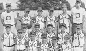 1957 little boys baseball team - Buzz Guterman