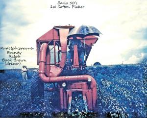 1st cotton picker - Atherlone