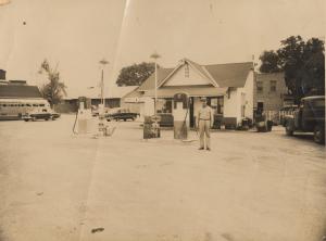 Bean Harris Holley service station