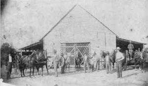 Donalsonville Stockyard circa 1910